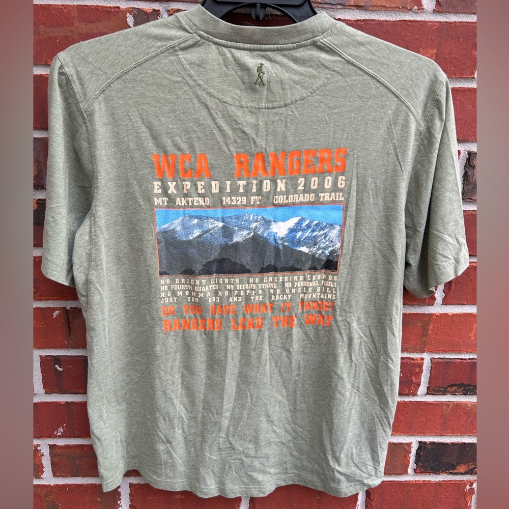Royal Robbins WCA Rangers Expedition 2006 Short Sleeve Crew Neck Medium T-Shirt - Picture 2 of 7